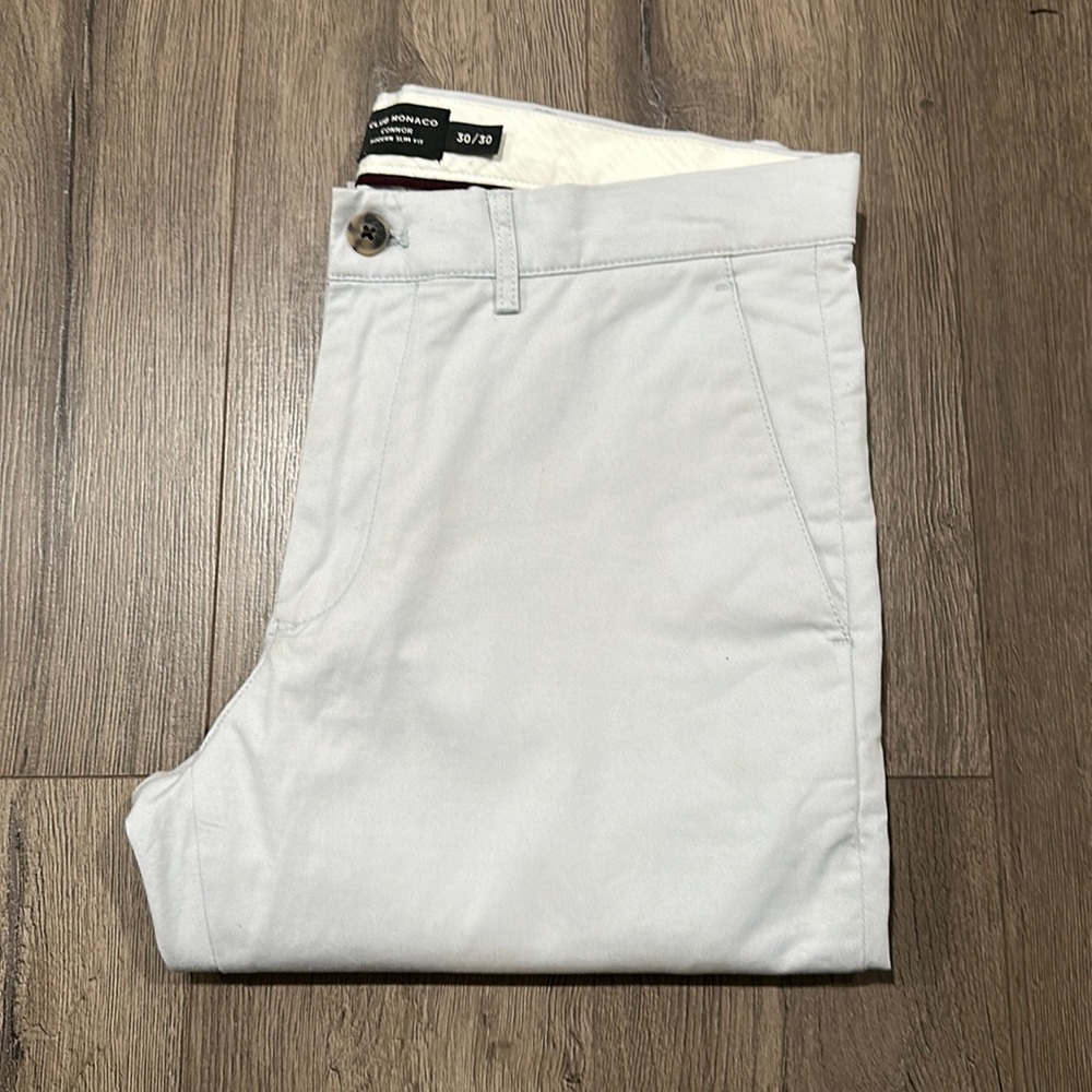 BRAND NEW Club Monaco Connor Modern Slim Fit Chino Pant